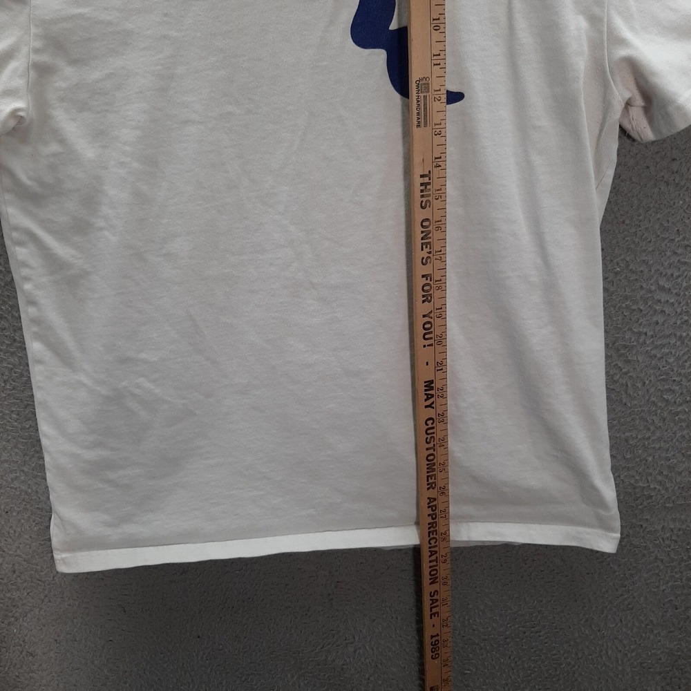 Champion Shirt Adult Large‎ White Y2K Streetwear Urban Hip Hop Sports Baller - Picture 4 of 9